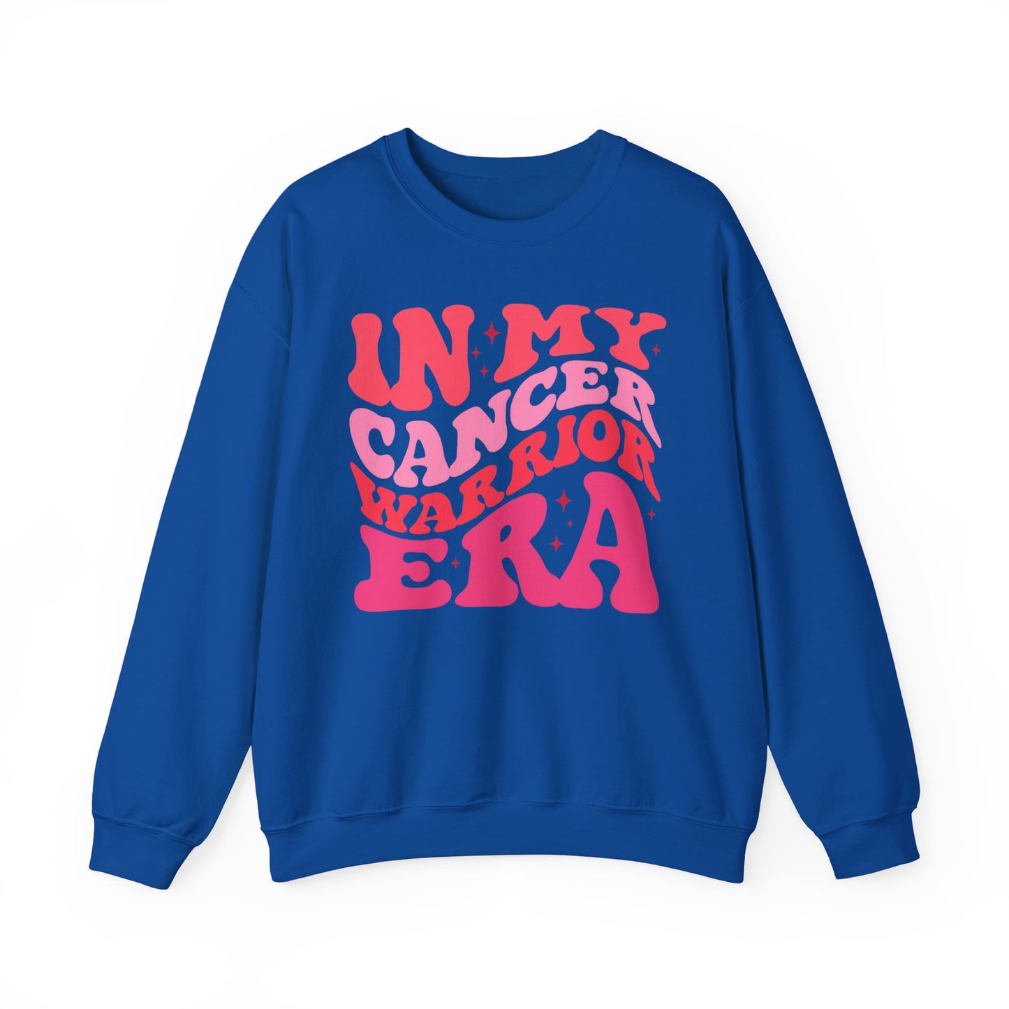 🌟🎀 In My Cancer Warrior Era Sweatshirt – Retro Breast Cancer Awareness Crewneck