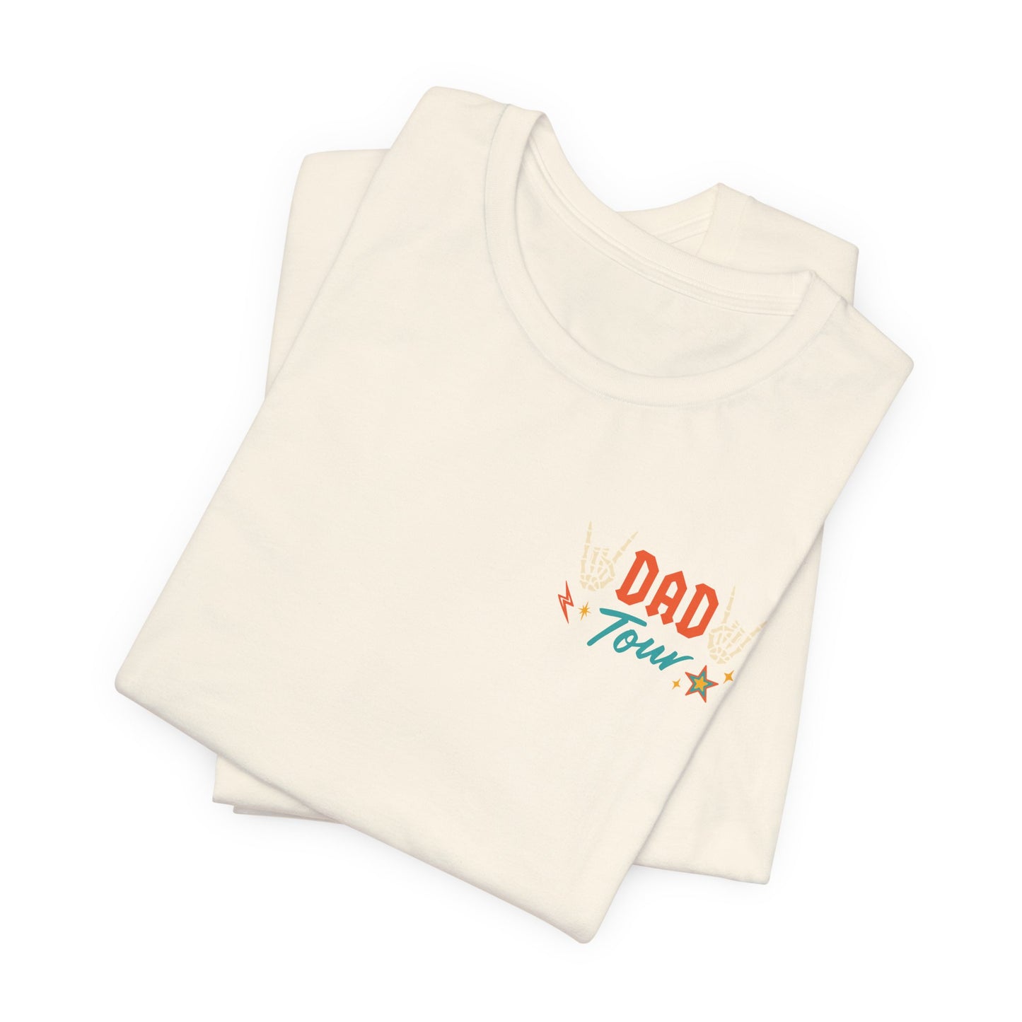 🎤 DAD TOUR – Camiseta divertida para papá inspirada en un concierto