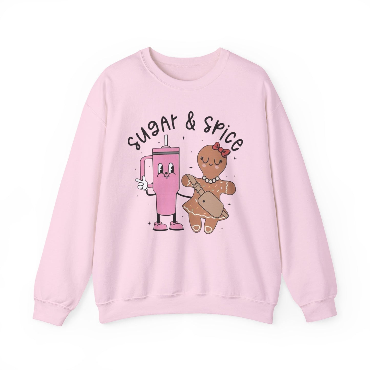 🍬✨ Sugar & Spice Sweatshirt – Sweet Gingerbread & Cozy Vibes 🎄☕