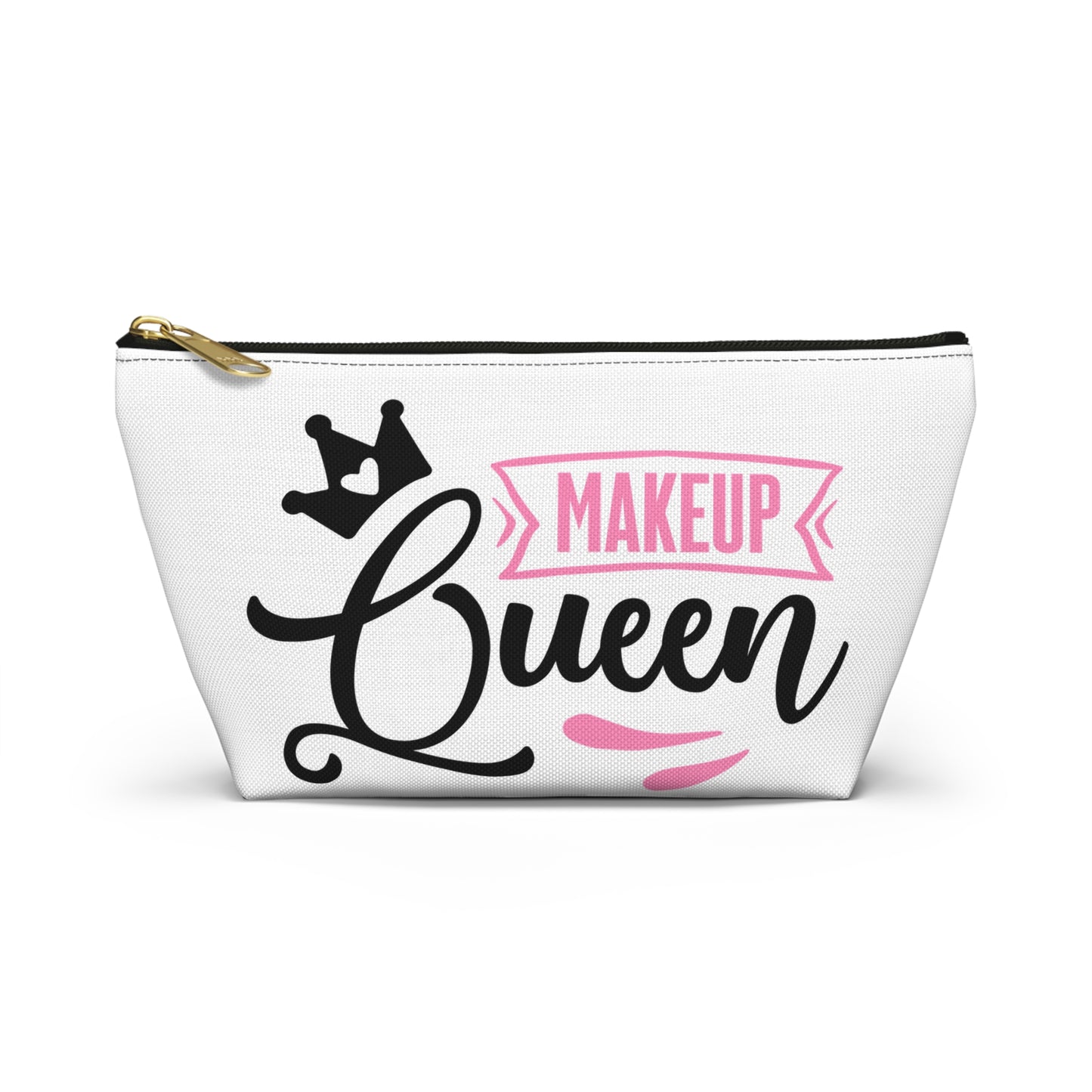 Accessory Pouch – "Makeup Queen" Pink Makeup Bag