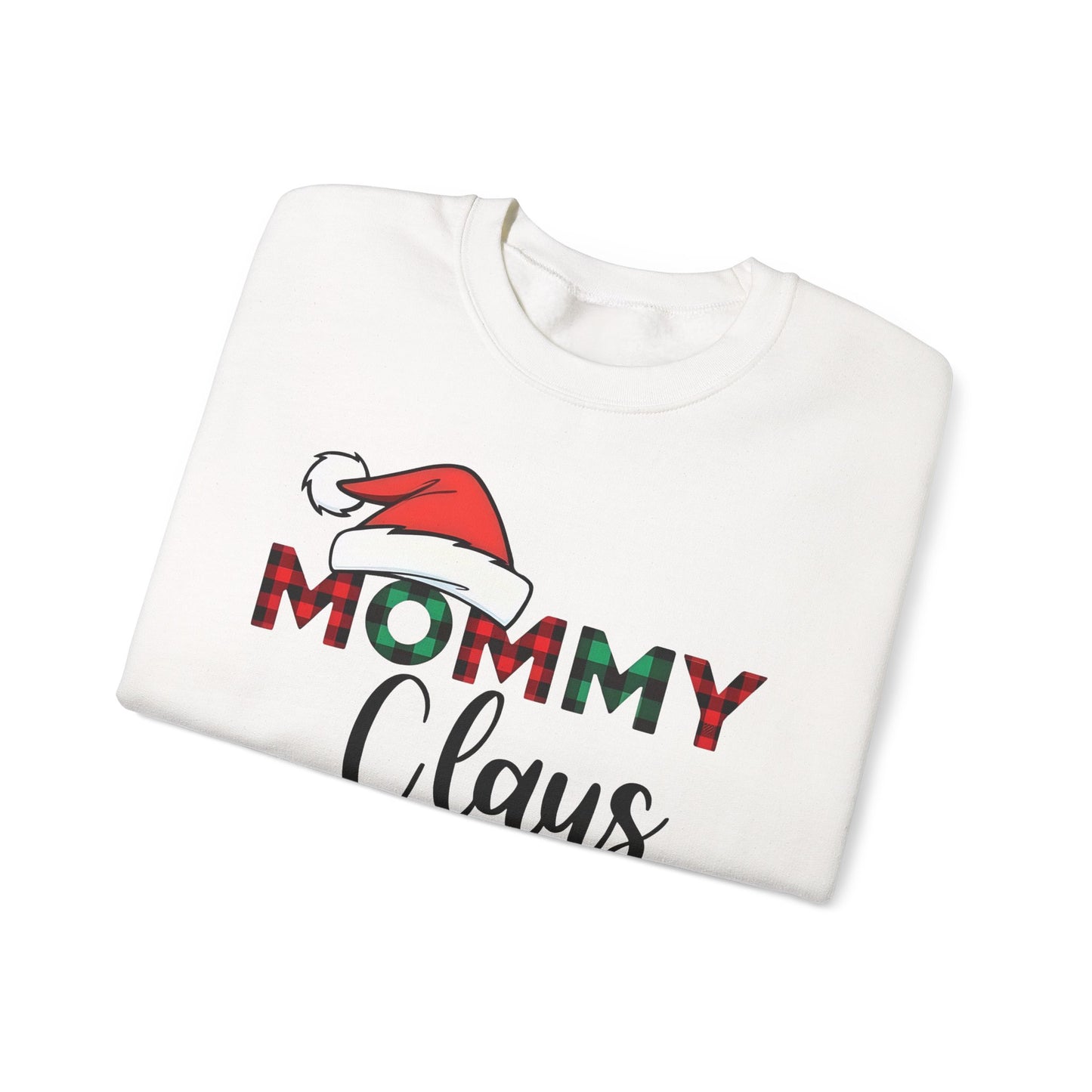 🎅❤️ Mommy Claus Sweatshirt – Festive Holiday Cheer in Cozy Style ❄️✨