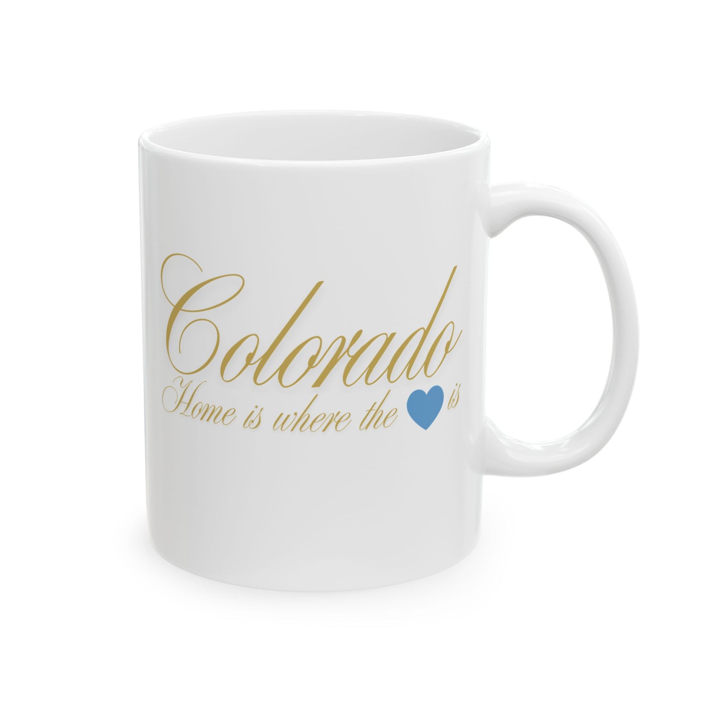 ☕ Home is Where the ❤️ Is – Colorado Mug – Mountain Views & Cozy Brews 🏔️