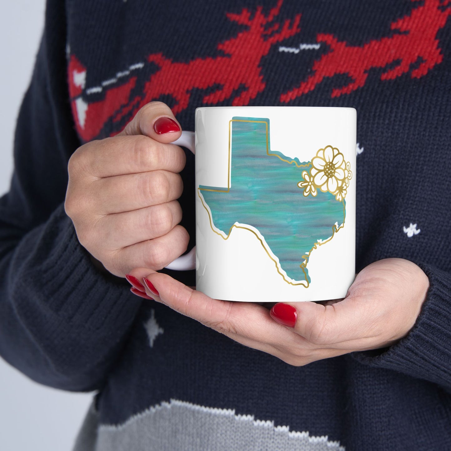☕ Home is Where the ❤️ Is – Texas Mug – Southern Pride in Every Sip 🤠