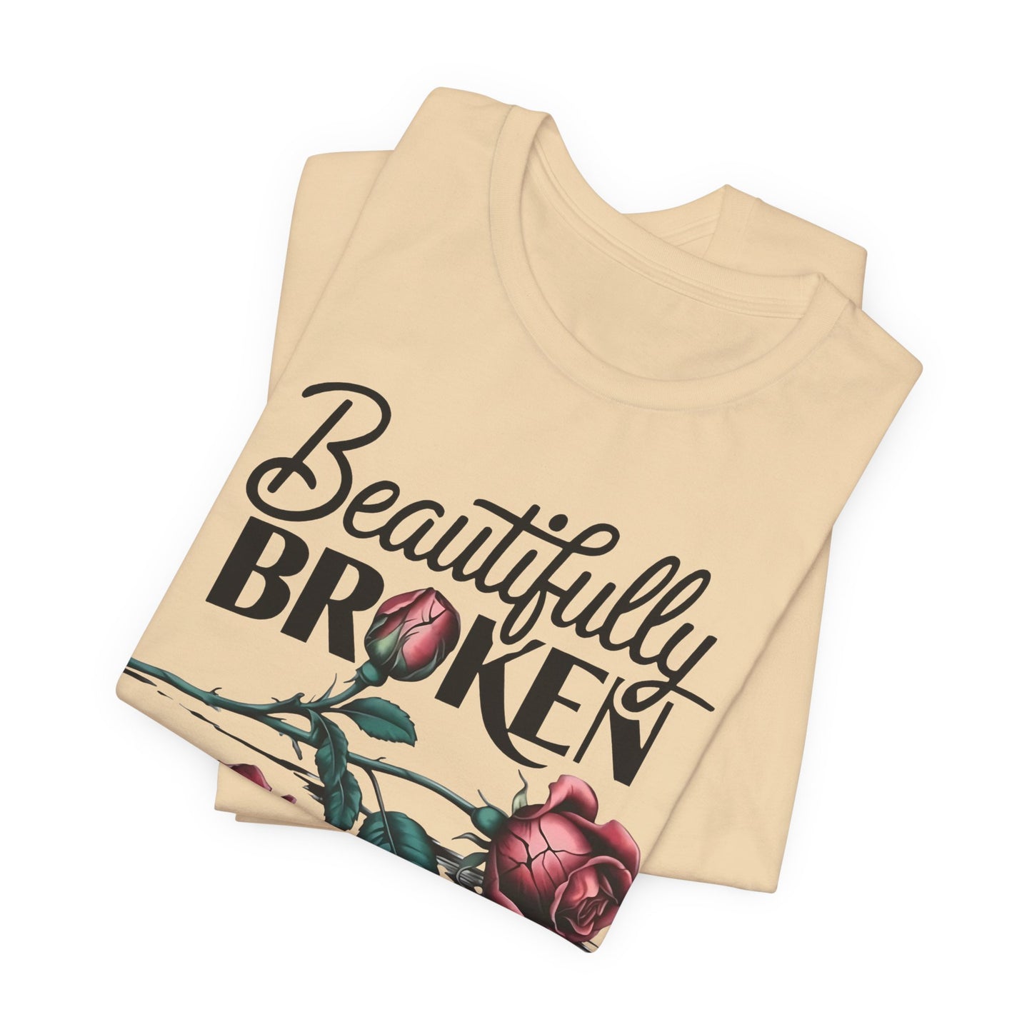 Camiseta Rosa “Beautifully Broken”: una camiseta empoderante con una elegancia suave
