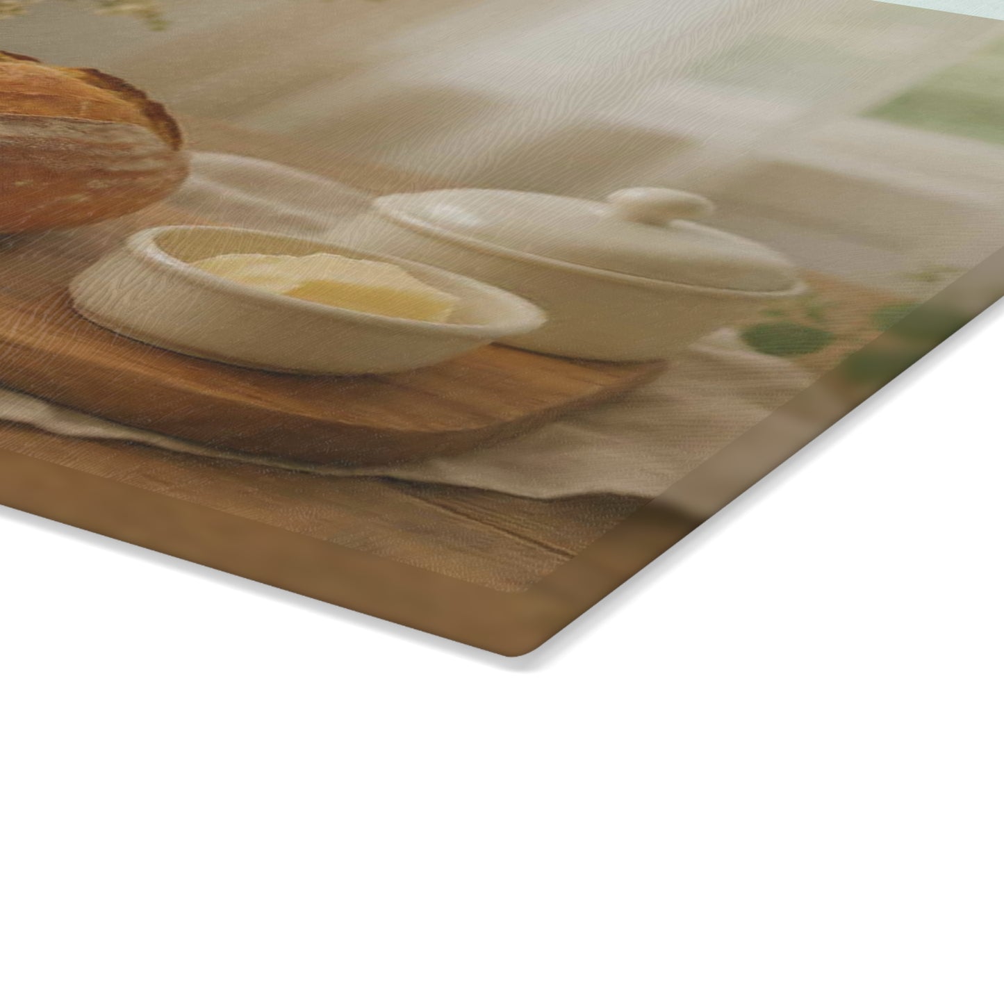 🍞Sourdough – Rustic Artisan Bread Tempered Glass Cutting Board