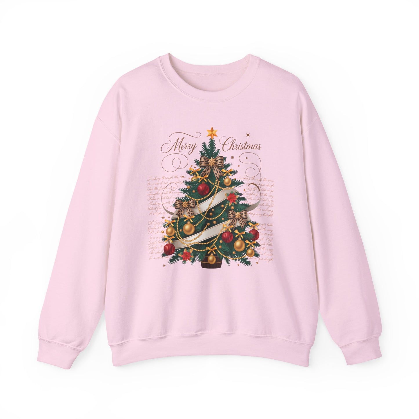 🎄✨ Merry Christmas Tree Sweatshirt – Classic Festive Elegance for 2025 ✨🎅