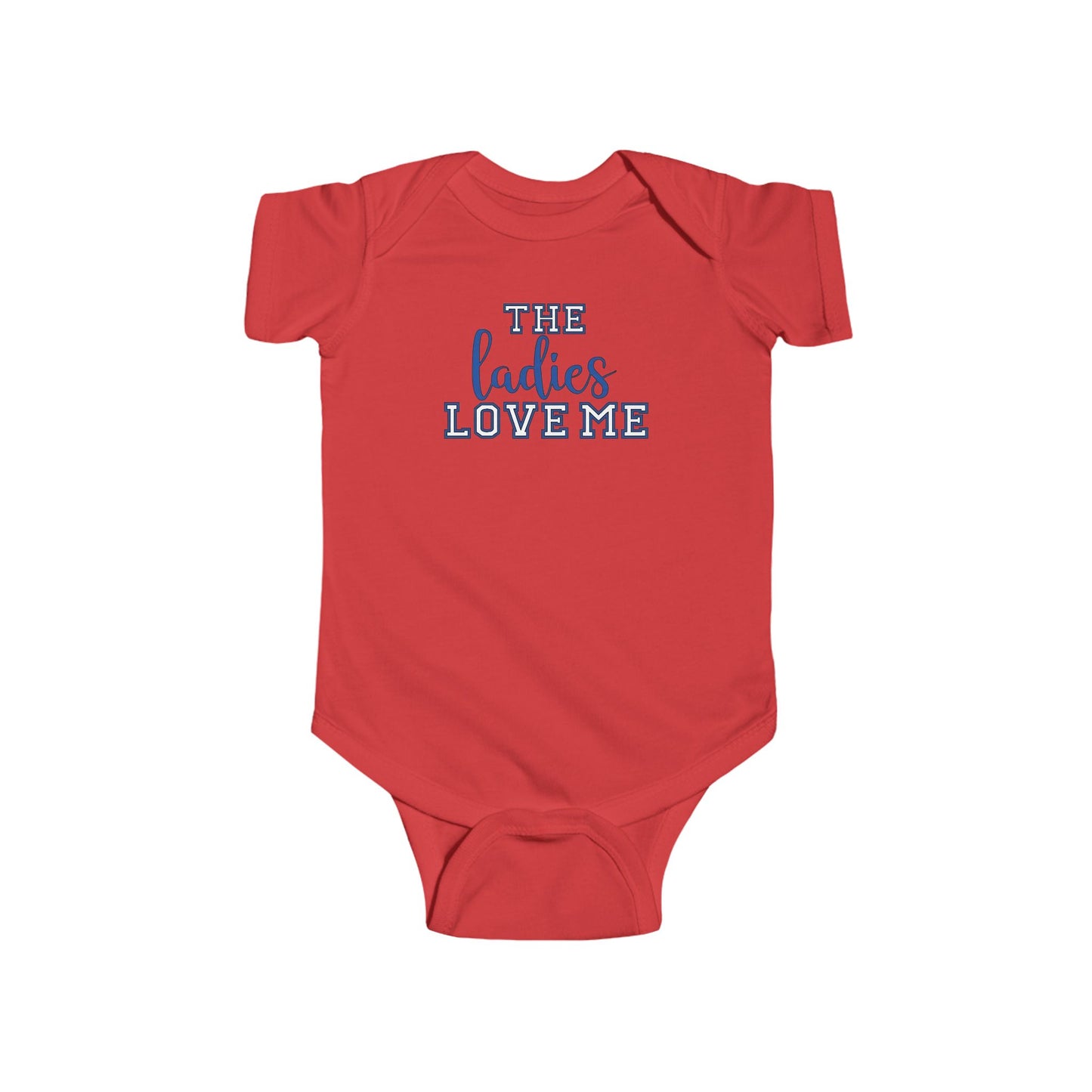 💙 The Ladies Love Me Baby Onesie – Playful Outfit for Your Little Charmer 👶✨