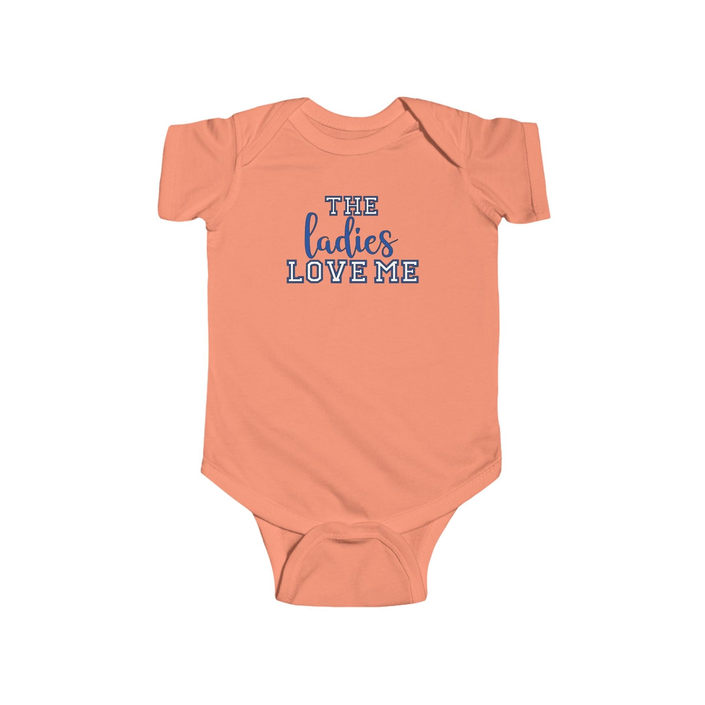💙 The Ladies Love Me Baby Onesie – Playful Outfit for Your Little Charmer 👶✨
