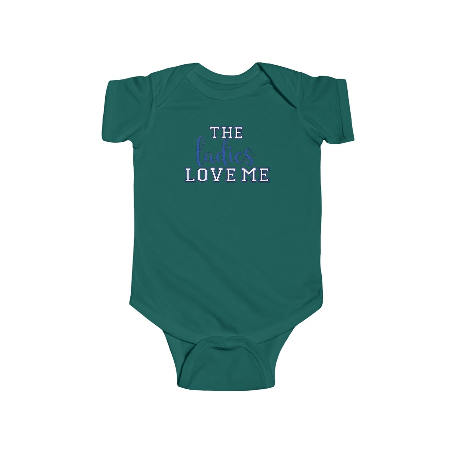 💙 The Ladies Love Me Baby Onesie – Playful Outfit for Your Little Charmer 👶✨