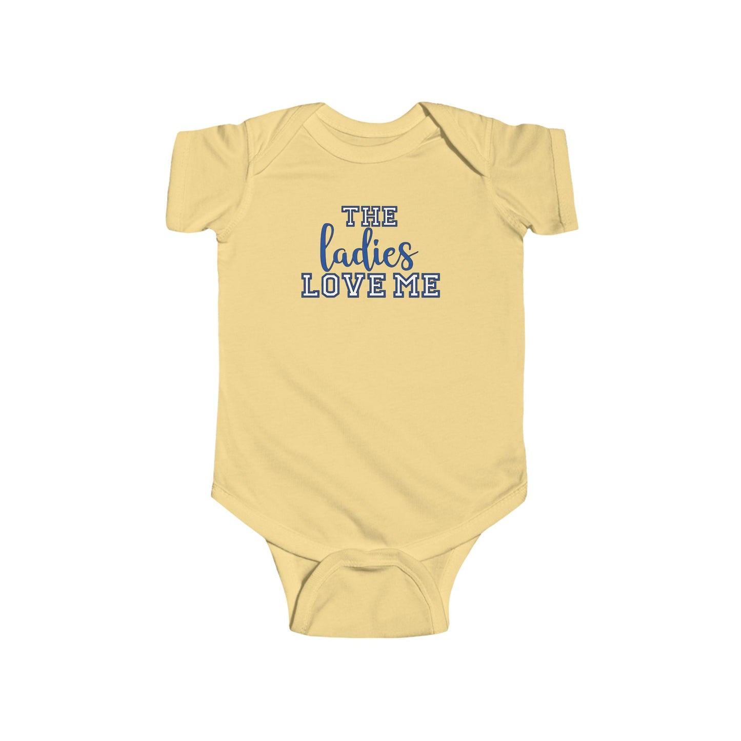 💙 The Ladies Love Me Baby Onesie – Playful Outfit for Your Little Charmer 👶✨