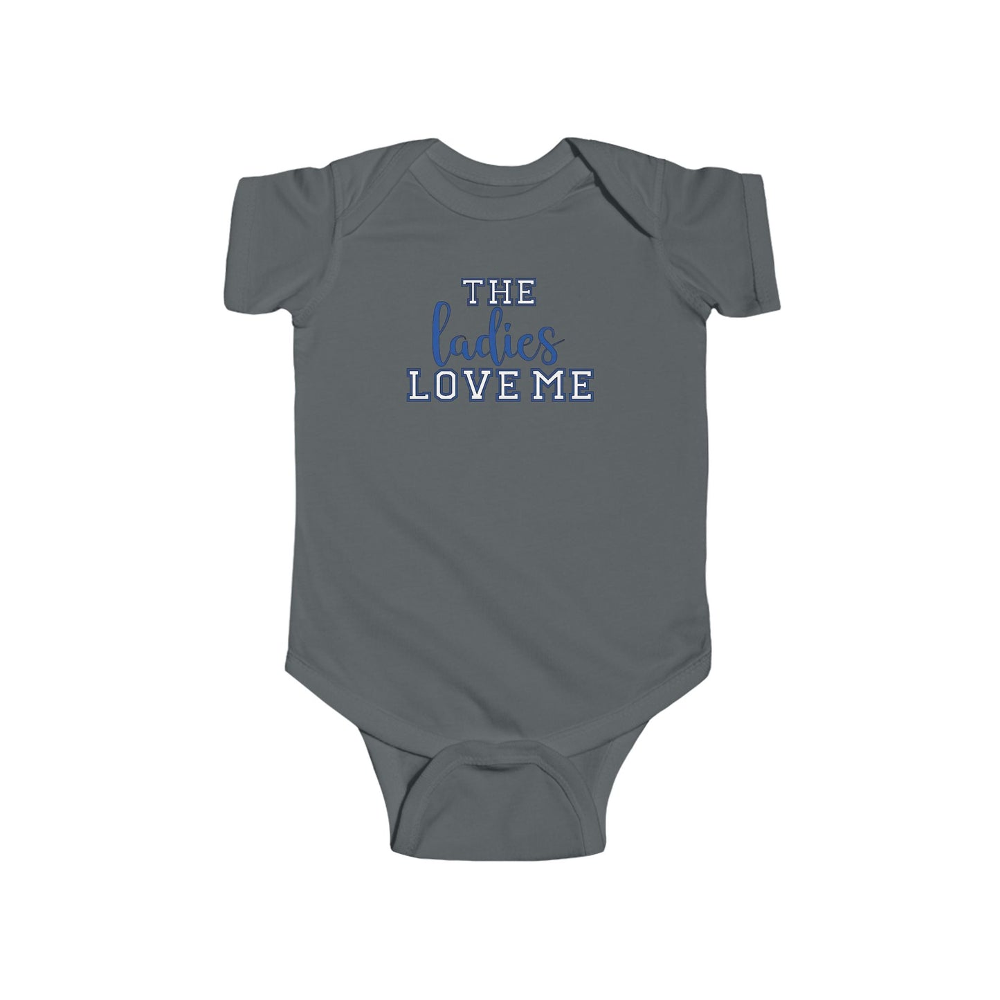 💙 The Ladies Love Me Baby Onesie – Playful Outfit for Your Little Charmer 👶✨