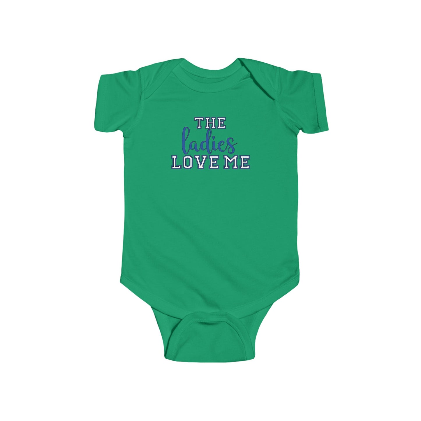 💙 The Ladies Love Me Baby Onesie – Playful Outfit for Your Little Charmer 👶✨