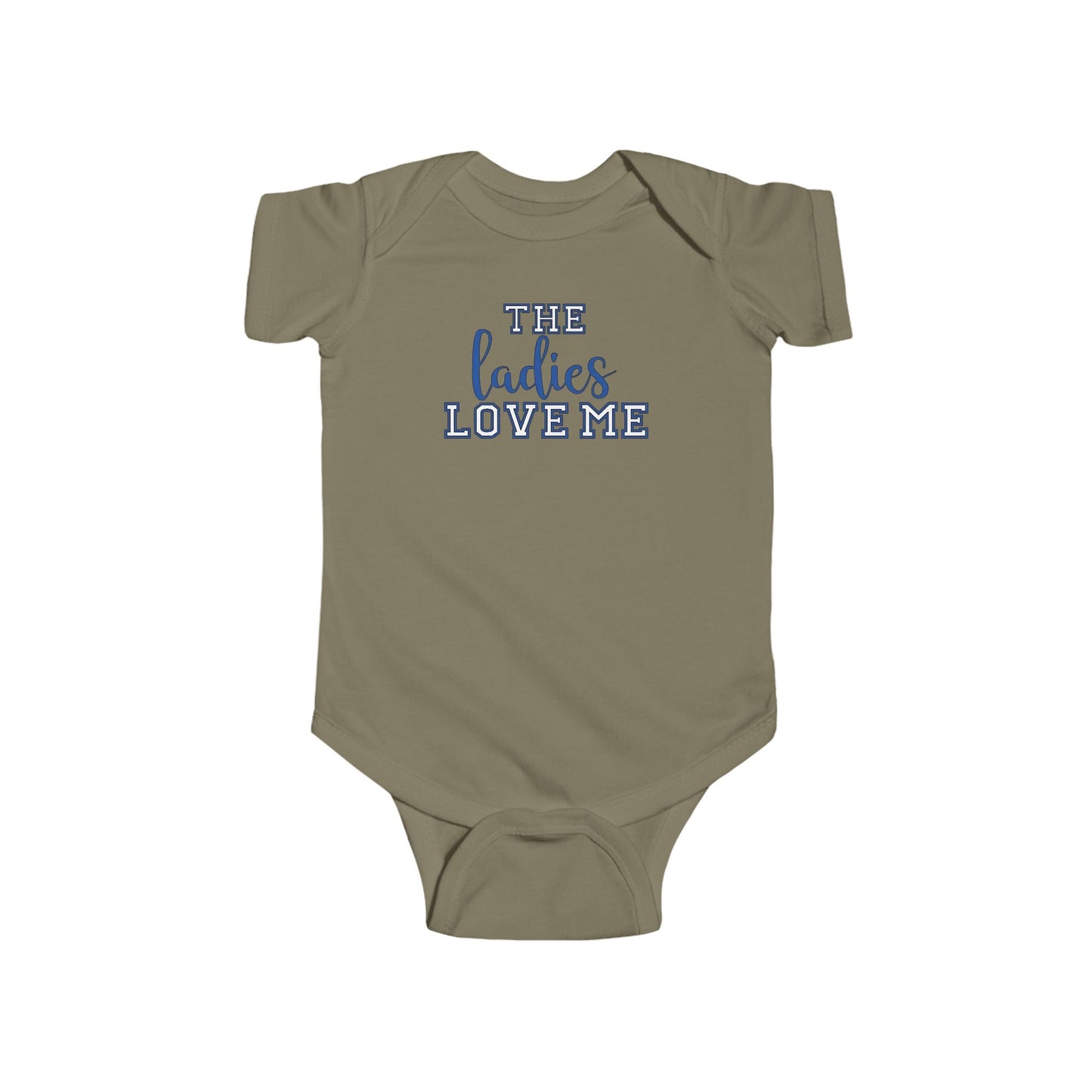 💙 The Ladies Love Me Baby Onesie – Playful Outfit for Your Little Charmer 👶✨