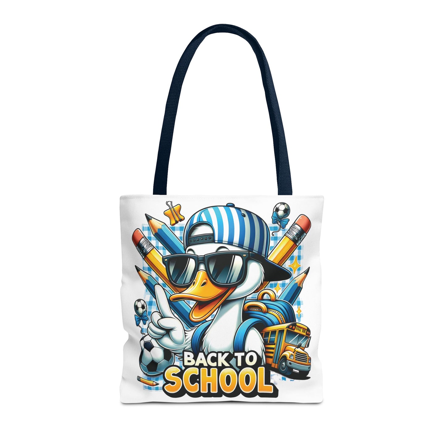 🦆 Cool Duck Back to School Tote – Waddle into the School Year in Style 🏫