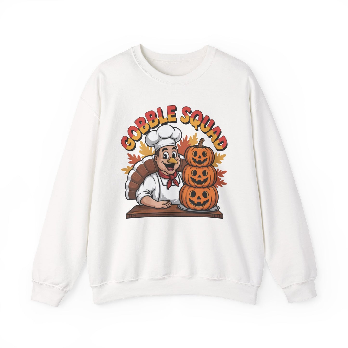 🦃🍂 Gobble Squad Thanksgiving Sweatshirt – Fun Fall Vibes for the Season