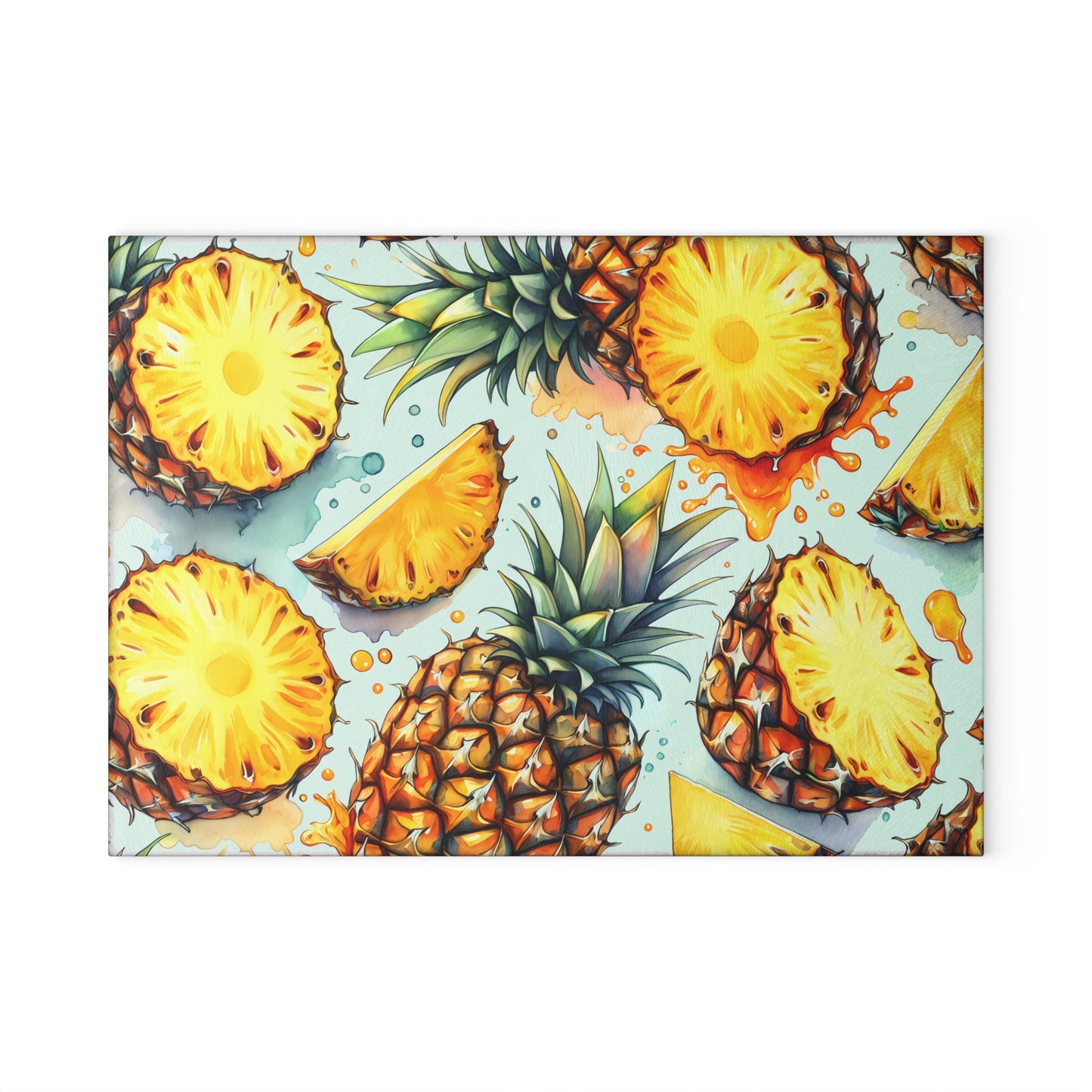 Tabla de cortar con diseño de piña: un toque isleño y jugoso para tu cocina