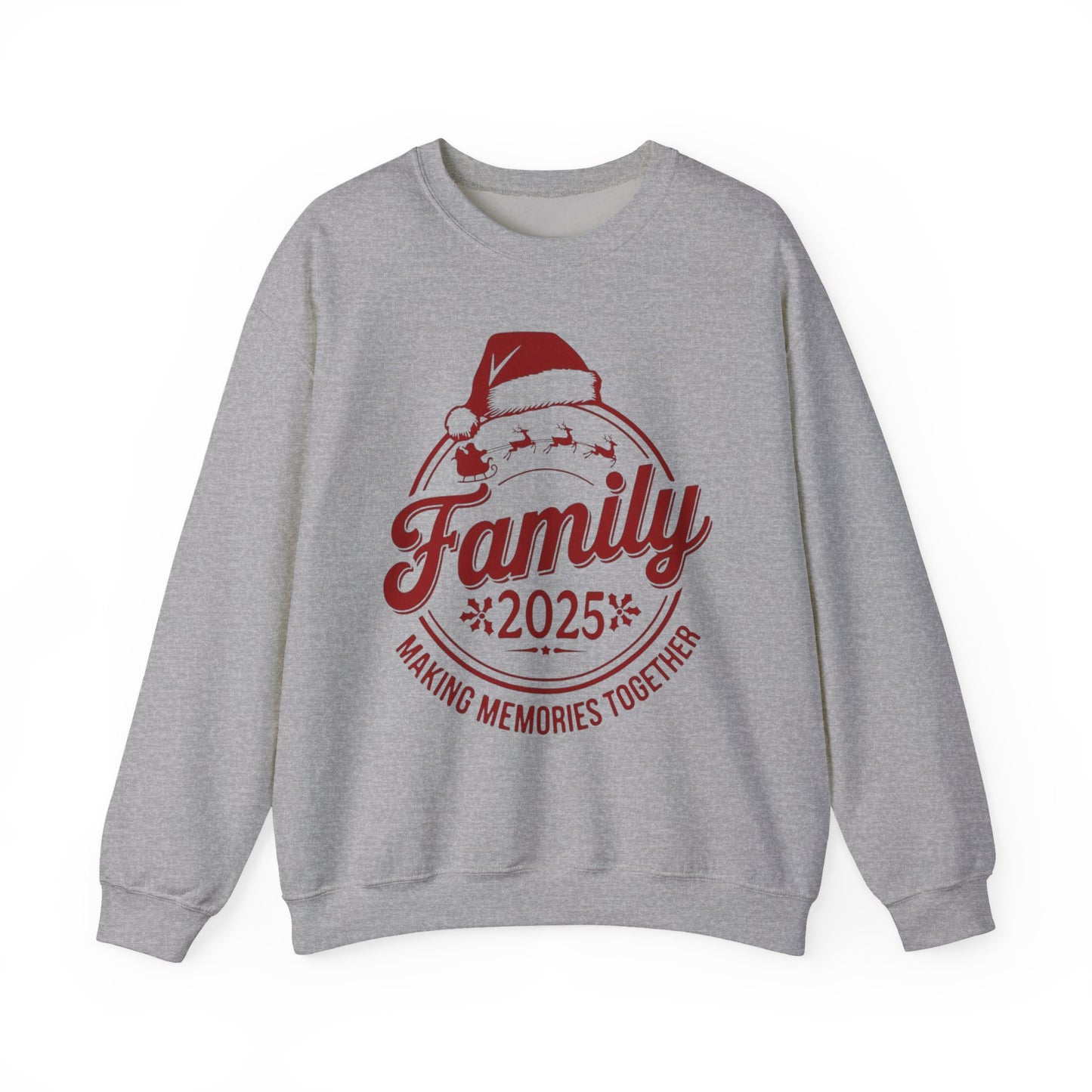 🎅❤️ Family 2025 Christmas Sweatshirt – Making Memories Together 🌟✨