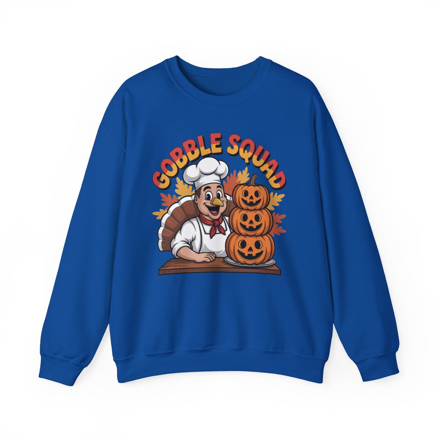 🦃🍂 Gobble Squad Thanksgiving Sweatshirt – Fun Fall Vibes for the Season