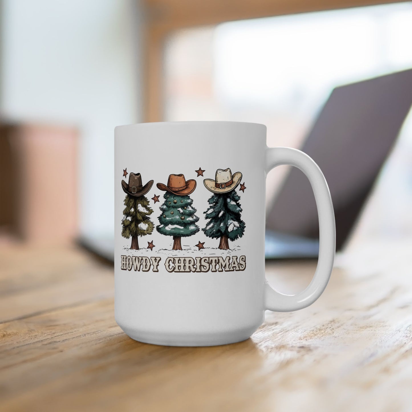 🎄🤠 Howdy Christmas Cowboy Mug – Western Holiday Cheer in Every Sip! ☕⭐