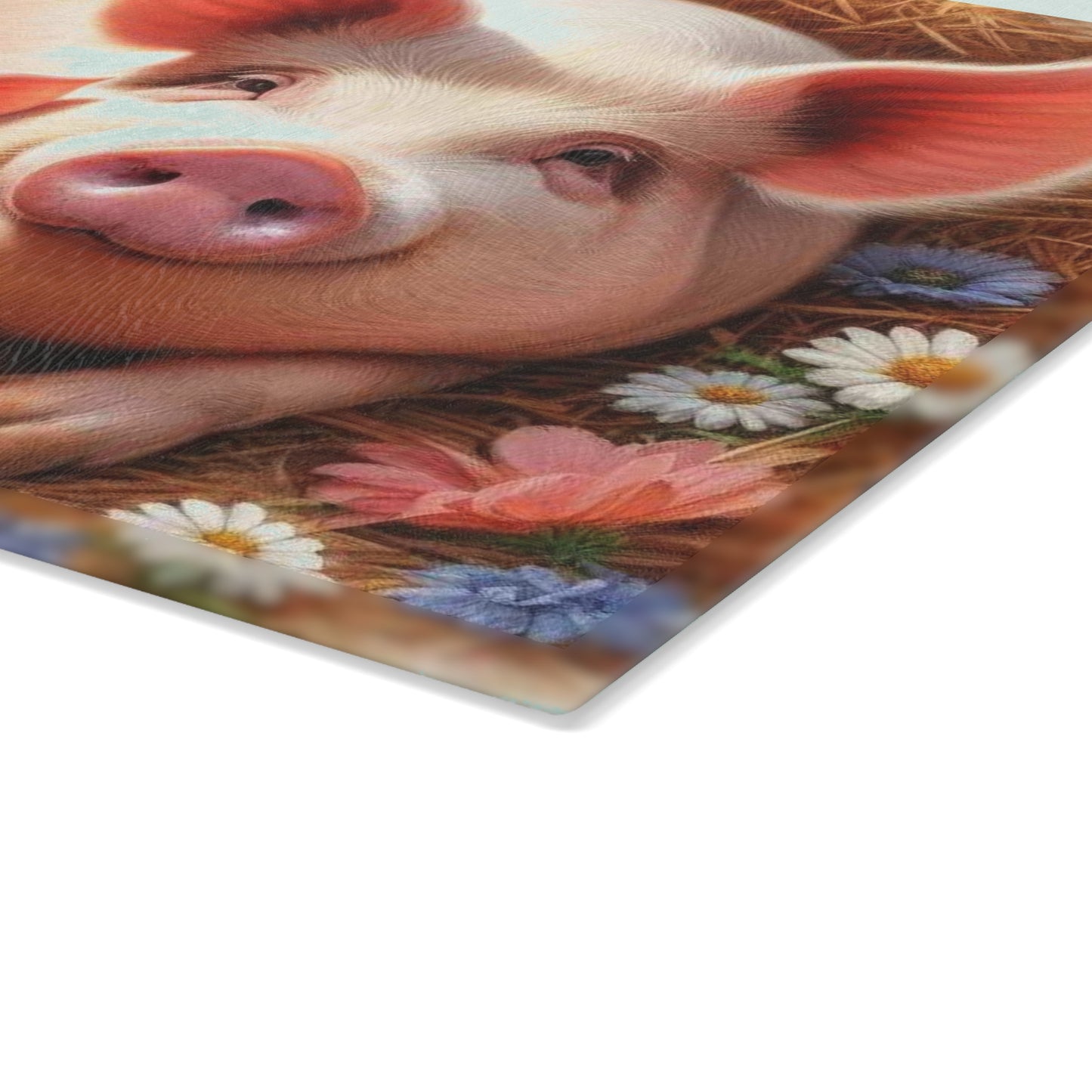 Tabla de cortar de cerdo, amantes de los animales, decoración de granja, accesorios de cocina, regalo único, tabla de charcutería, tabla de cortar personalizada, cocinas de cerdo