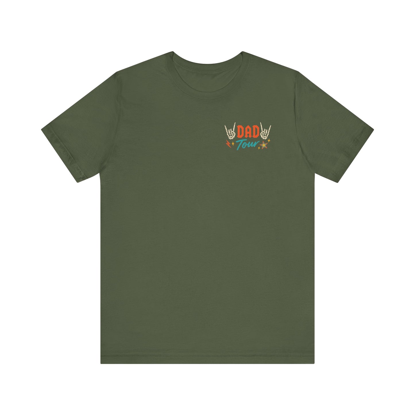 🎤 DAD TOUR – Camiseta divertida para papá inspirada en un concierto