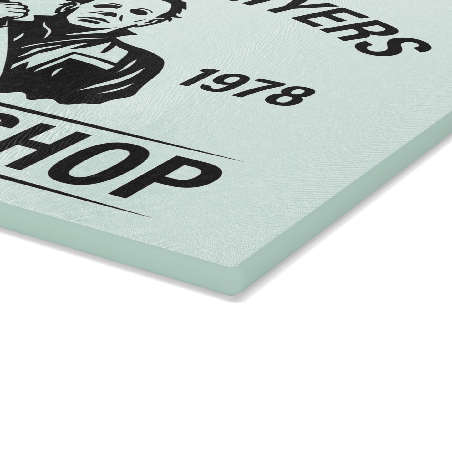 🔪 Horror Butcher Shop Cutting Board – Always Fresh Kitchen Decor 🖤