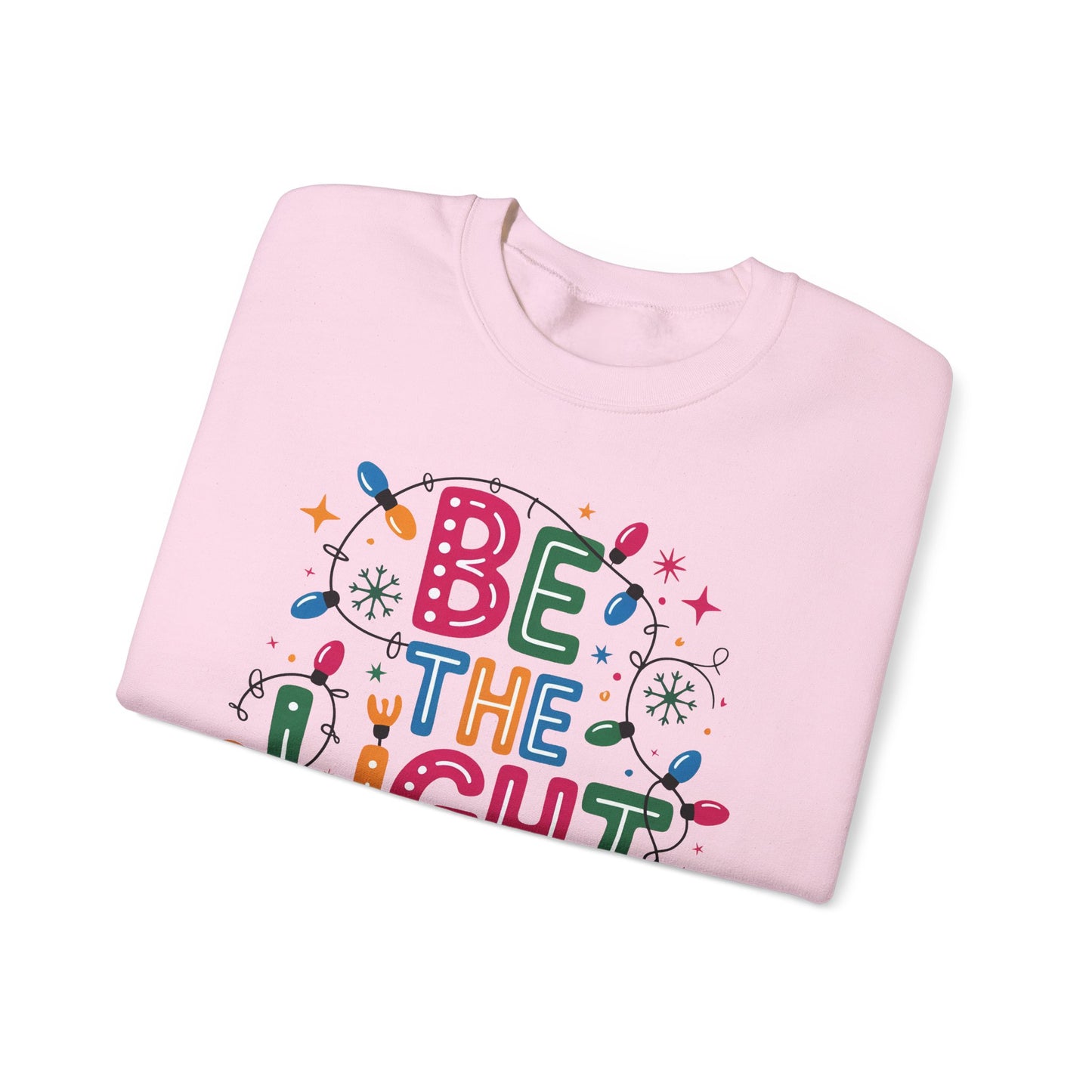✨🕯️ Be The Light – Matthew 5:14 Sweatshirt 🌟🎄