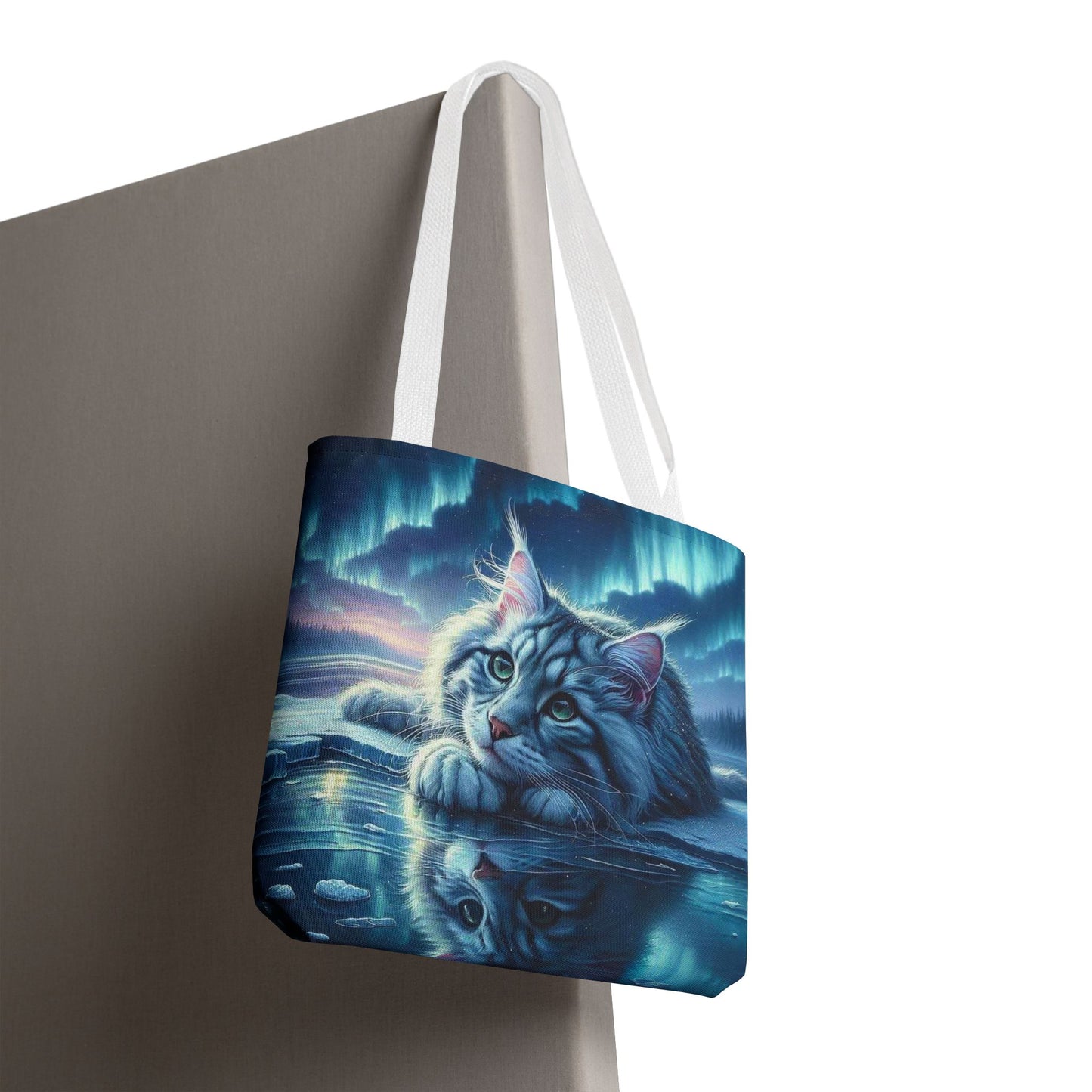 Bolso de mano Majestic Maine Coon Cat: duradero, elegante y reutilizable, ideal para amantes de los gatos, dueños de mascotas, para ir de compras, leer libros y para uso diario.