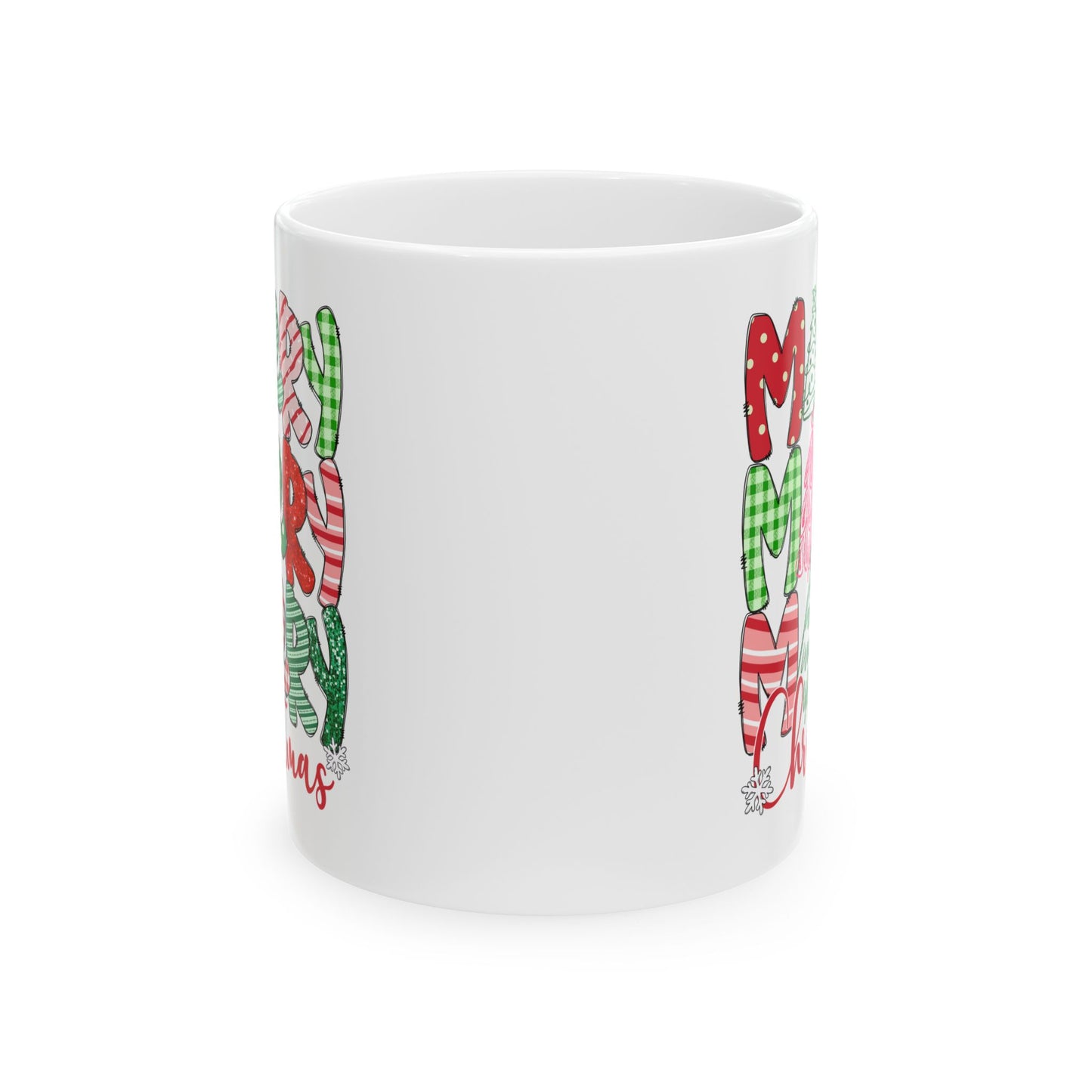 🎄 Merry Merry Merry Christmas Mug – Festive Cheer in Every Sip 🎅