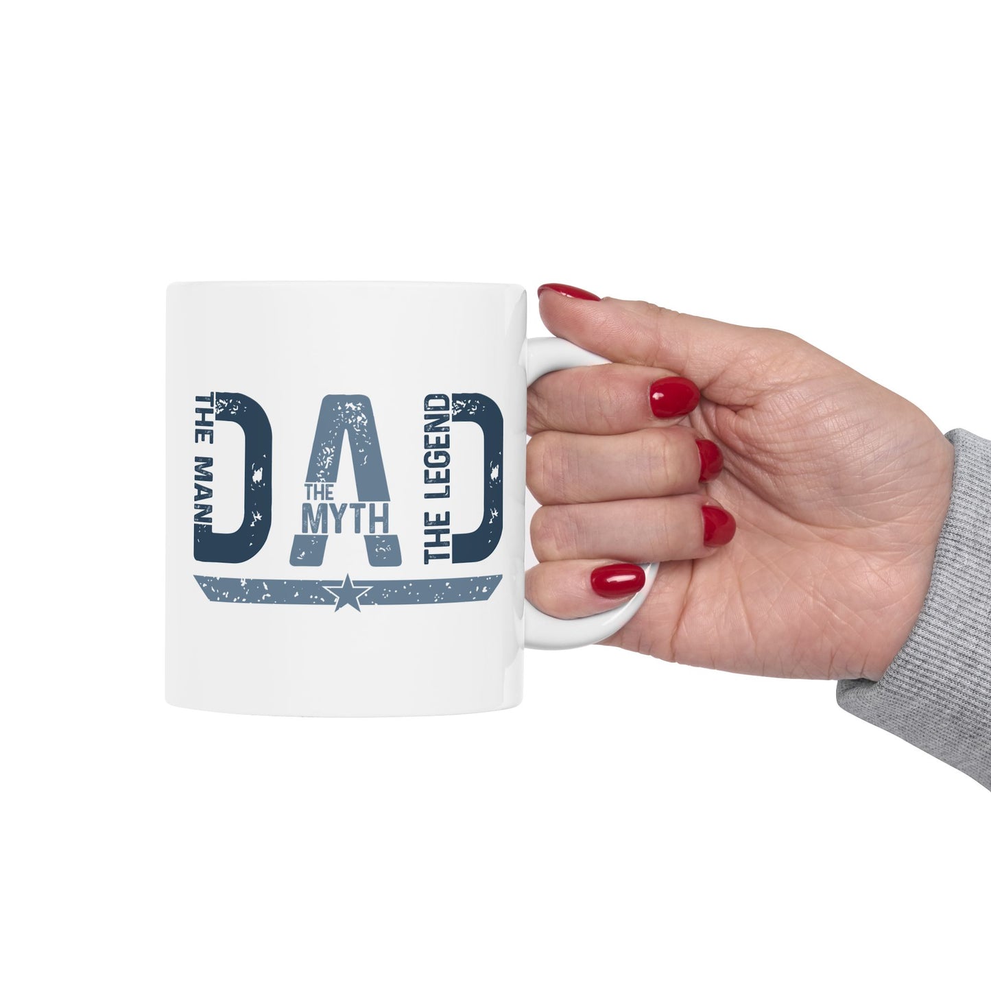 🦸‍♂️ The Man, The Myth, The Legend – Father’s Day Mug