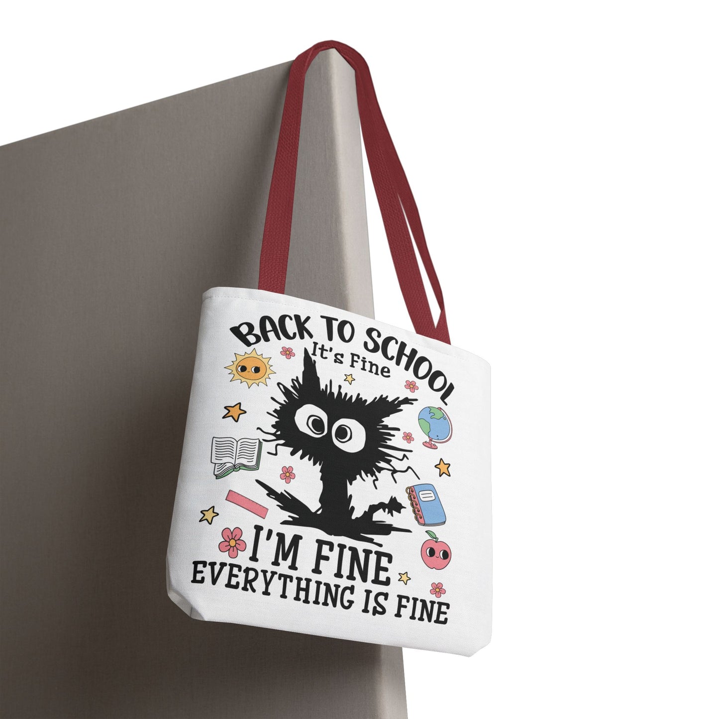 👀 I See Smart People Tote – Kawaii School Vibes with a Clever Twist 🍎
