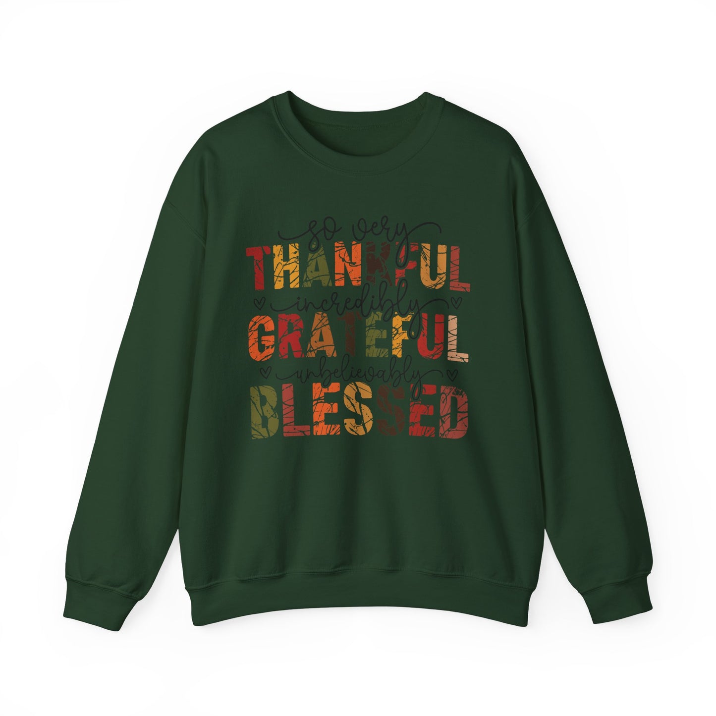 🤎✨ So Very Thankful, Incredibly Grateful, Unbelievably Blessed – Cozy Fall Sweatshirt 🍂🧡
