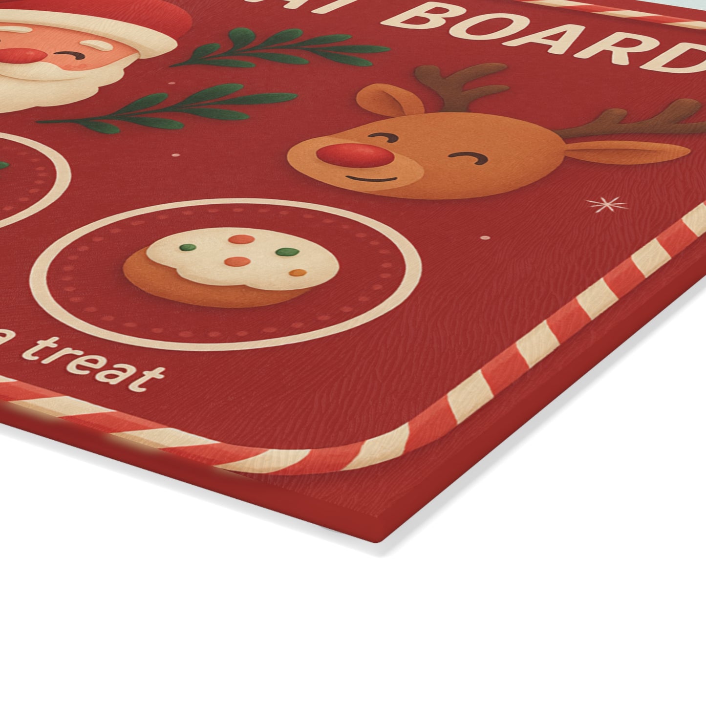 Santa’s Treat Board – Cozy Christmas Eve Charm for Your Holiday Kitchen 🎅🥛✨