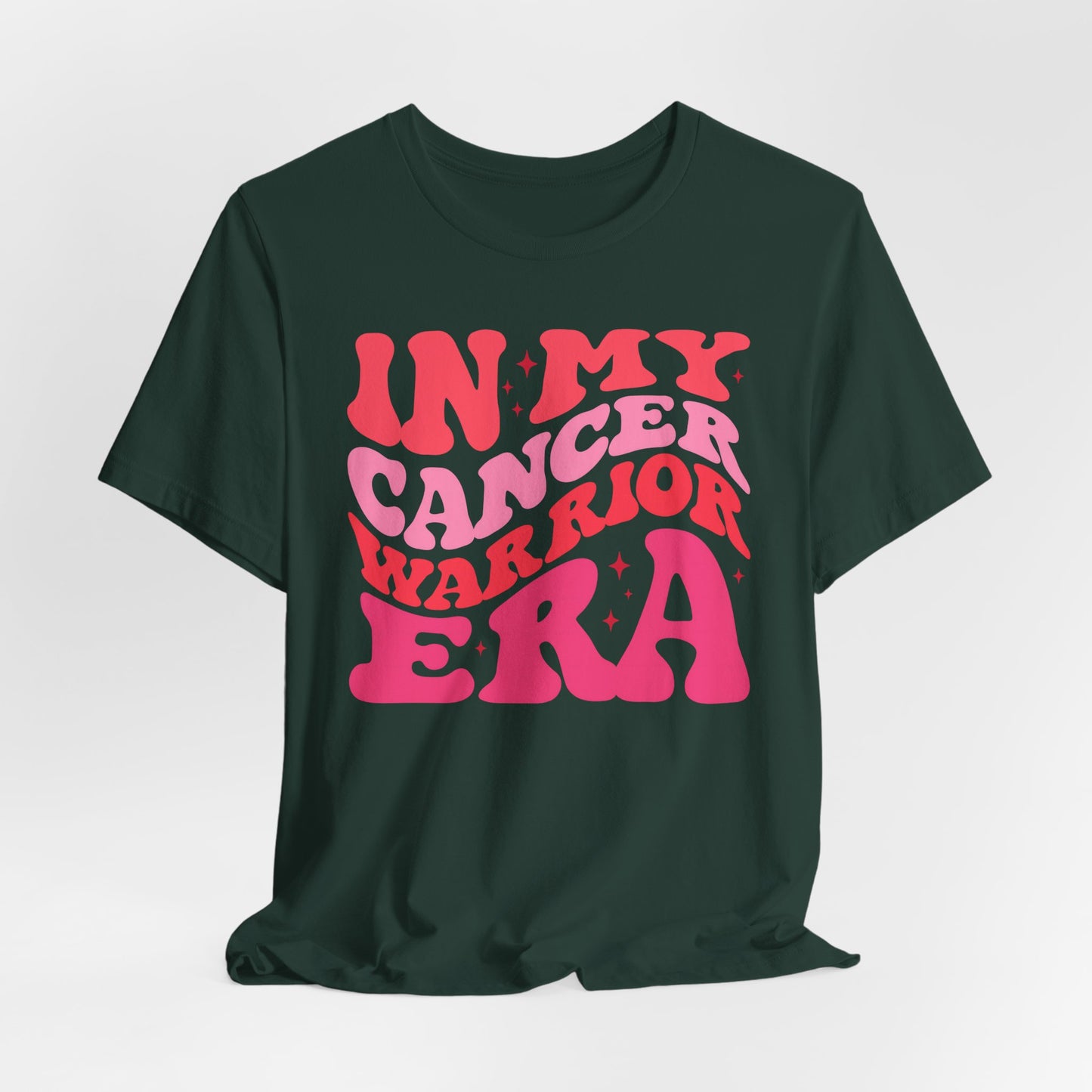 💖👕 In My Cancer Warrior Era T-Shirt – Retro Pink Awareness Tee 🎀