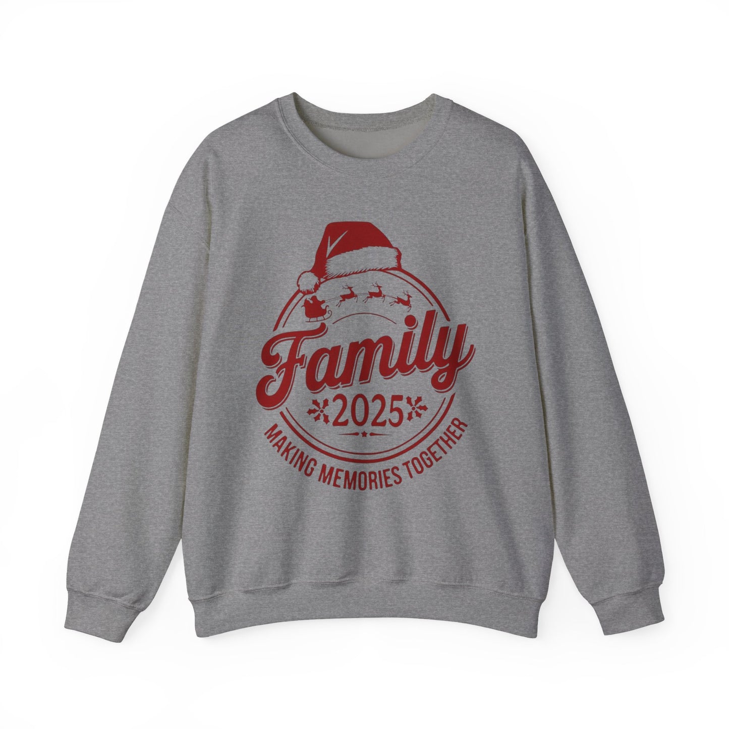 🎅❤️ Family 2025 Christmas Sweatshirt – Making Memories Together 🌟✨