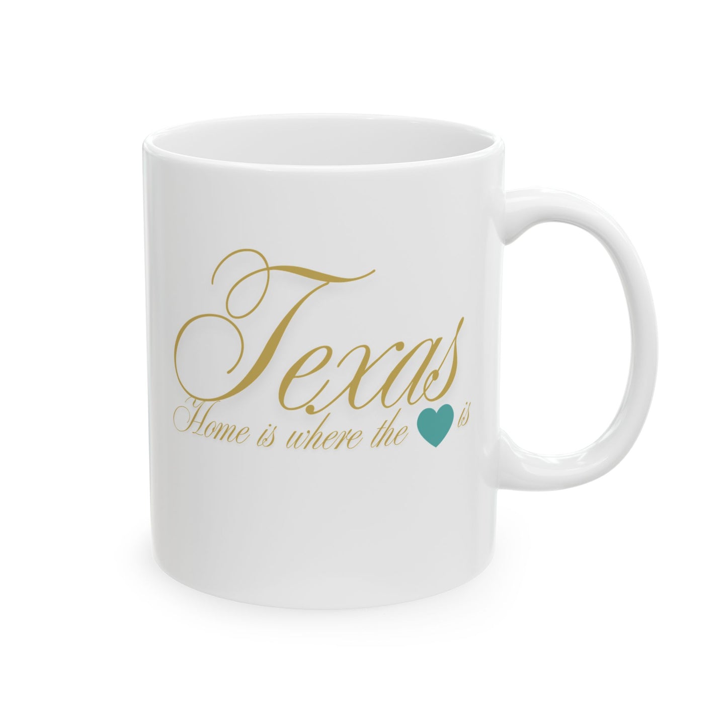 ☕ Home is Where the ❤️ Is – Texas Mug – Southern Pride in Every Sip 🤠