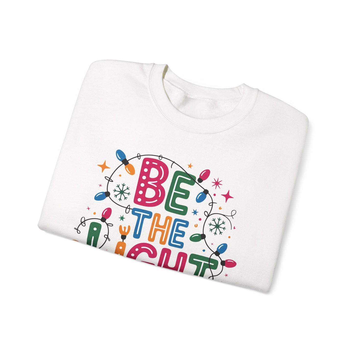 ✨🕯️ Be The Light – Matthew 5:14 Sweatshirt 🌟🎄