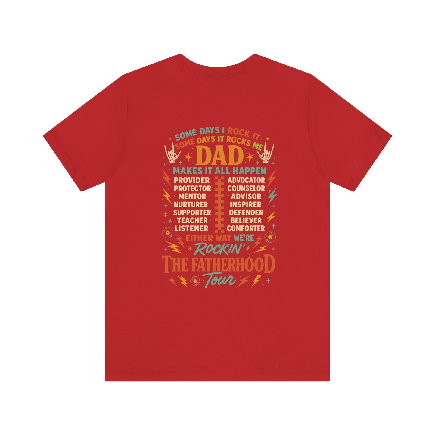 🎤 DAD TOUR – Camiseta divertida para papá inspirada en un concierto