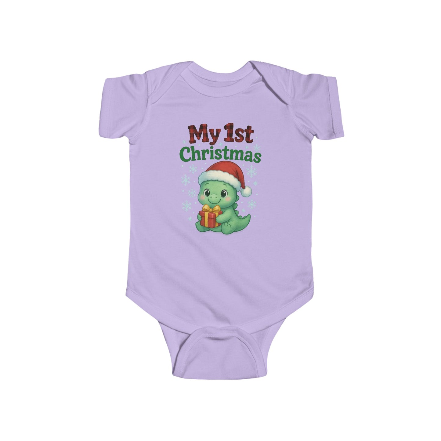 🎄🦕 My 1st Christmas Dinosaur Baby Onesie – Adorable Holiday Keepsake! 🍼✨