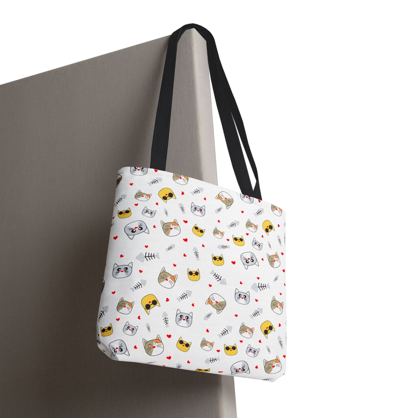 Charming Cat Lover Tote Bag – Durable, Spacious, and Perfect for Shopping, Work, or Everyday Adventures!