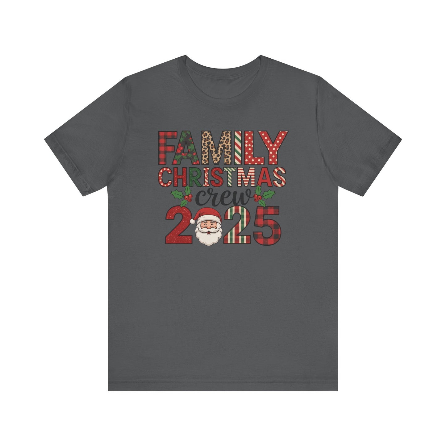 🎅 Family Christmas Crew 2025 T-Shirt – Matching Holiday Santa Tee 🌲✨