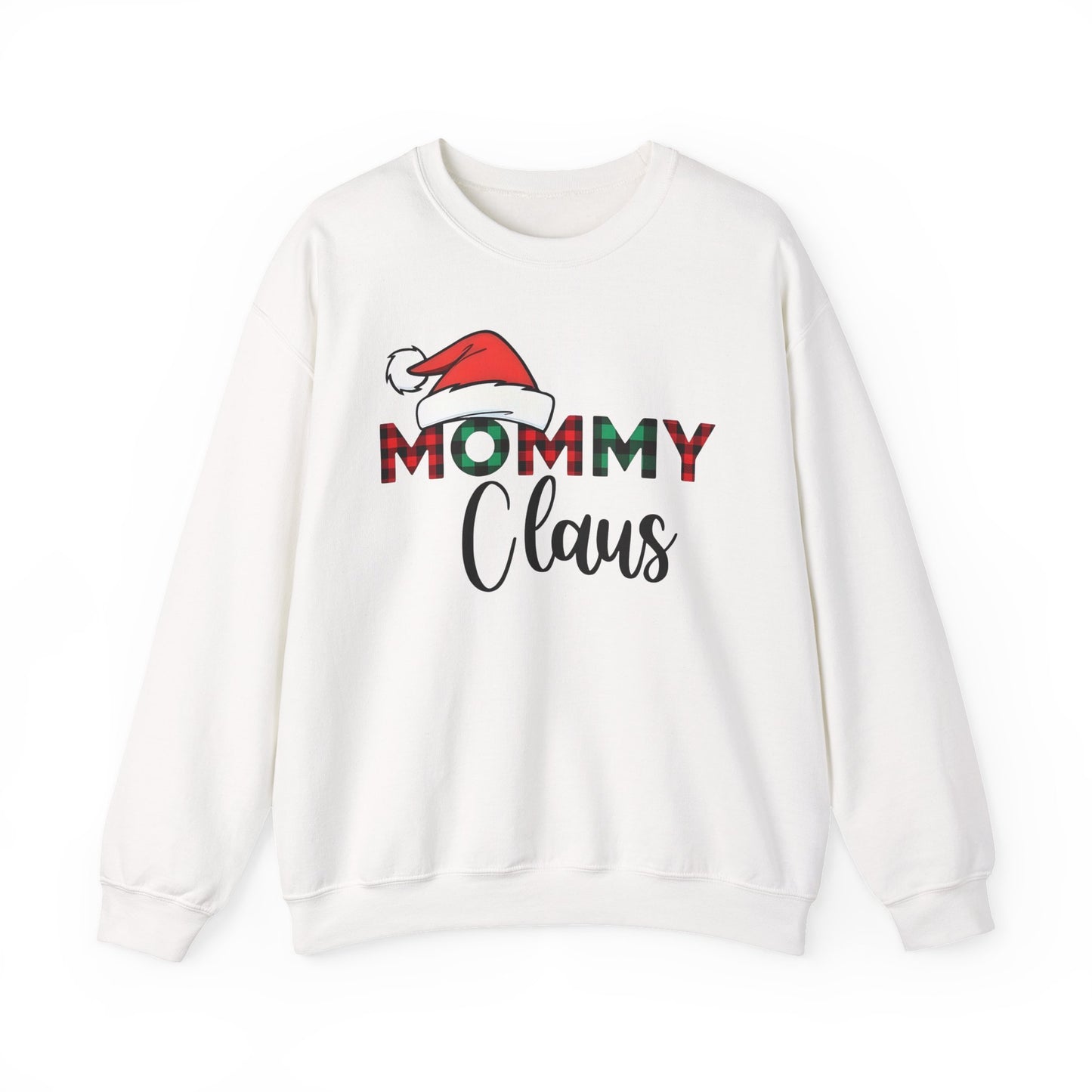 🎅❤️ Mommy Claus Sweatshirt – Festive Holiday Cheer in Cozy Style ❄️✨