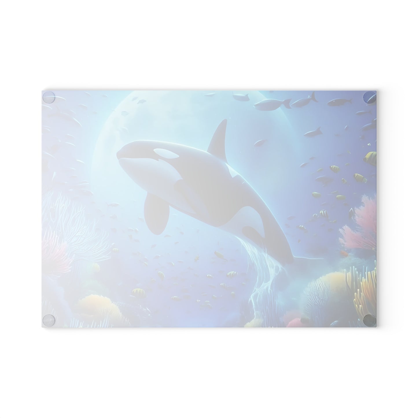 🐋 Ocean Majesty Orca Cutting Board – Underwater Wonder for Your Kitchen 🌊