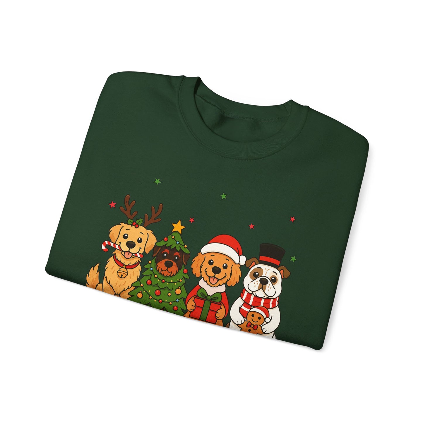 🐶🎄 Merry Woofmas Sweatshirt – Festive Dog Lovers Holiday Crewneck
