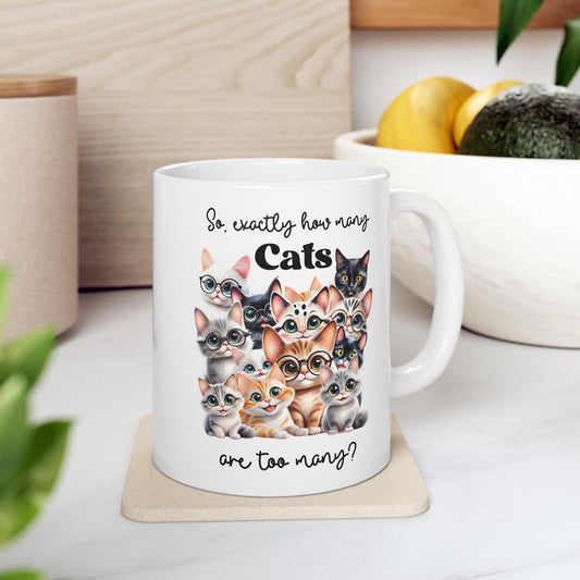 🐾 Cat Squad – Taza de café con diseño de gato, adorable y divertida, para amantes de los gatos 🐱
