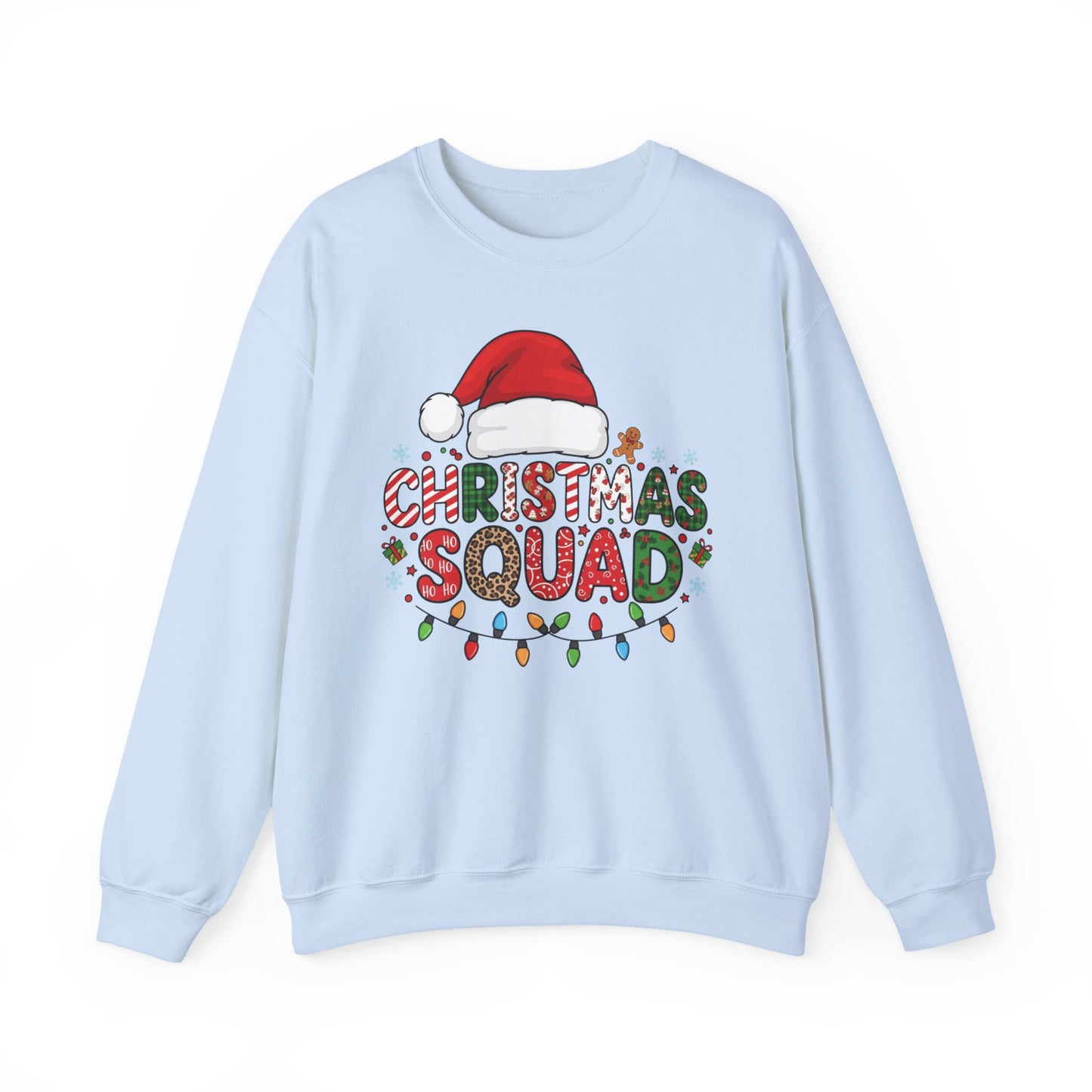 🎅✨ Christmas Squad Sweatshirt – Festive Cheer for the Whole Crew 🎄🎁