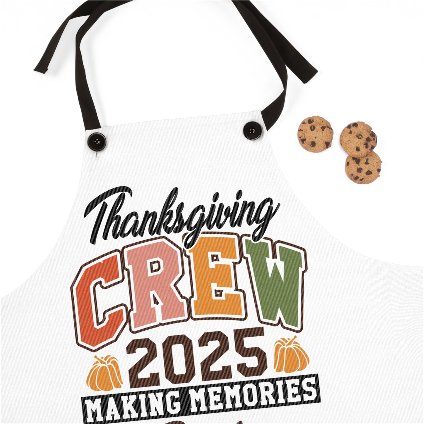 🦃🥧 “Thanksgiving Crew 2025” Apron – Making Holiday Memories Together