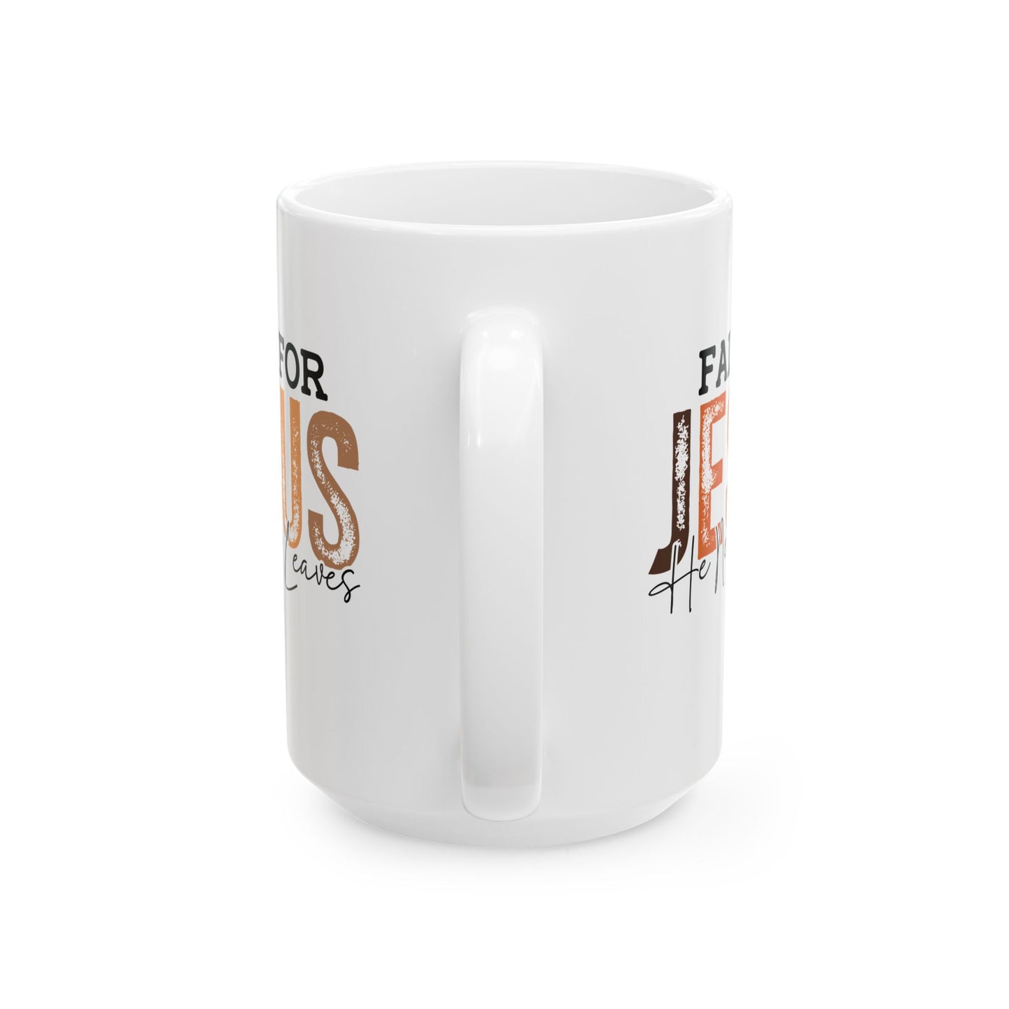 🍂✝️ Fall for Jesus Mug – Faith & Autumn Coffee Cup ☕🍁