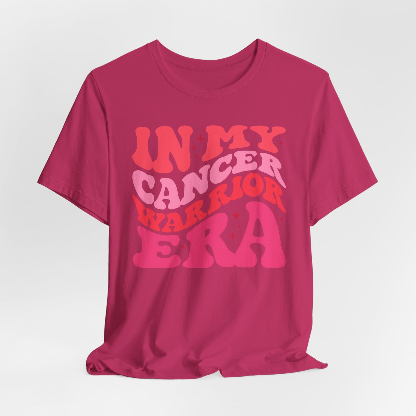 💖👕 In My Cancer Warrior Era T-Shirt – Retro Pink Awareness Tee 🎀