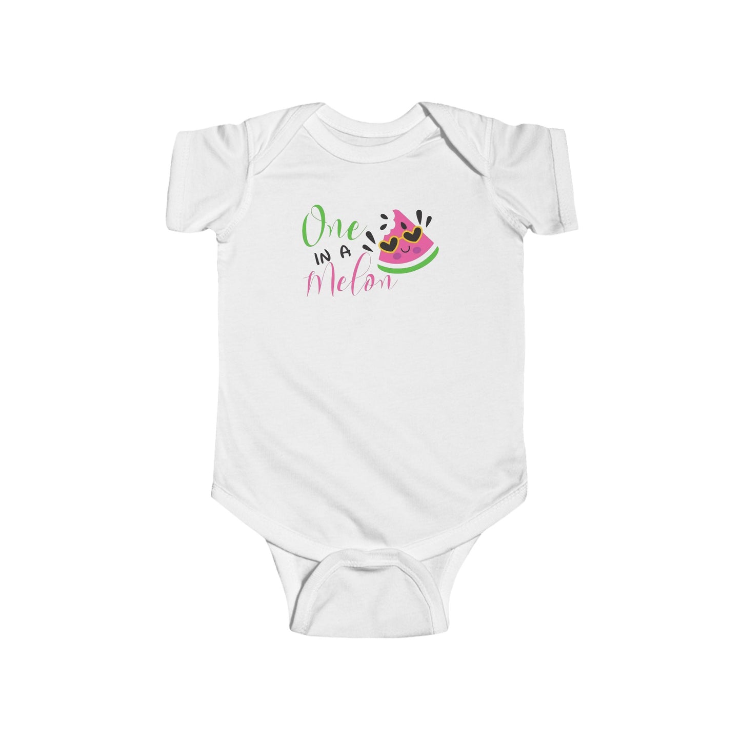 🍉 One in a Melon Baby Onesie – Sweet & Playful Summer Outfit 🌞💖